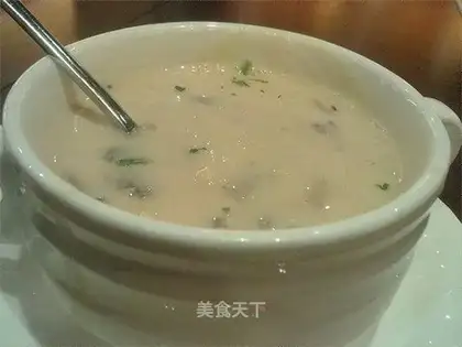 French mushroom soup