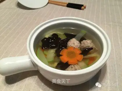 Meatball soup