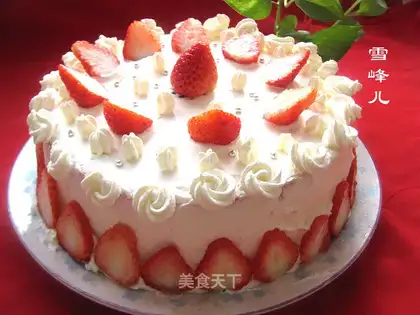 Strawberry cake