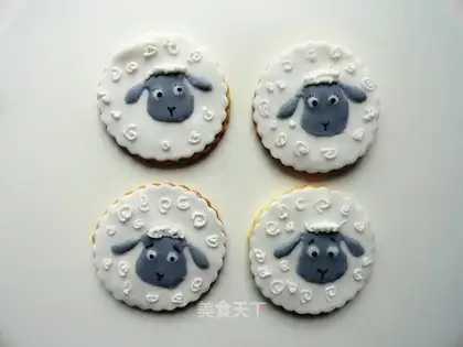 Sheep-year cookies