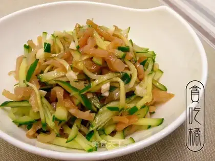 Skinned cucumbers