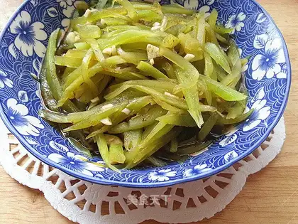 Cooled silk