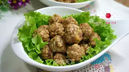 Tofu beefballs