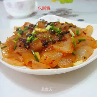 Onion bean pelt