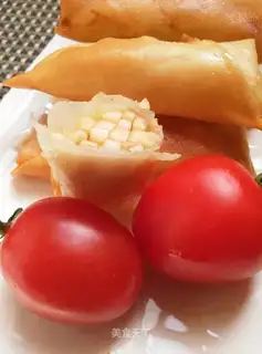 Apple Spring Roll