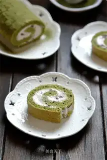 Cake rolls for tea