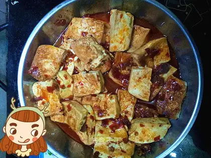 Homemade tofu