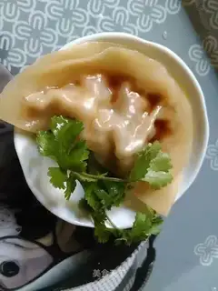 Pork corn and vegetable dumplings