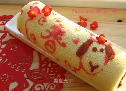 Paint cake rolls