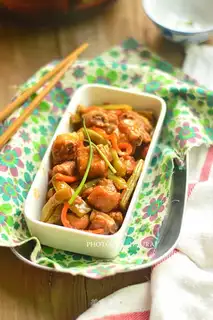 Bean-fruit ribs