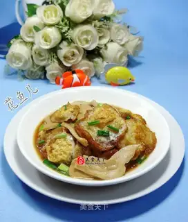 Soybeans fried quail eggs