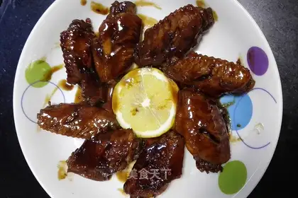 Coke chicken wings