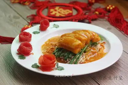 Gold soup makes bamboo