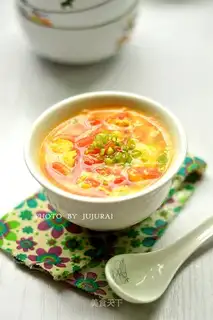 Tomato egg soup