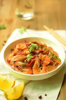 Spicy shrimp