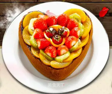 Heart cake