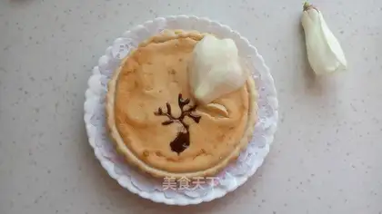 Fruit cheese pie