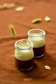 Coca milk pudding