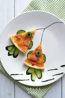 Sweet little fish breakfast