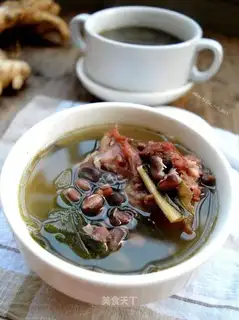 Red bean-cracker pork soup