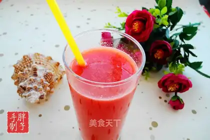 Fresh watermelon juice