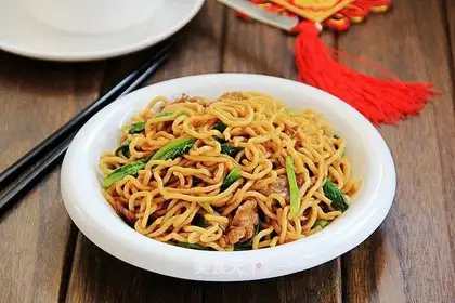Steam noodles