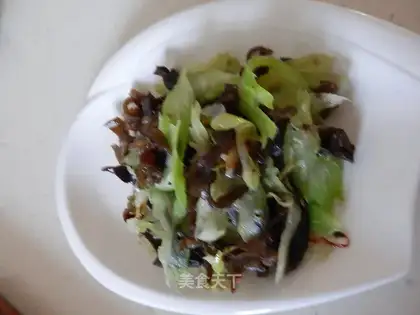 Celery clears wood