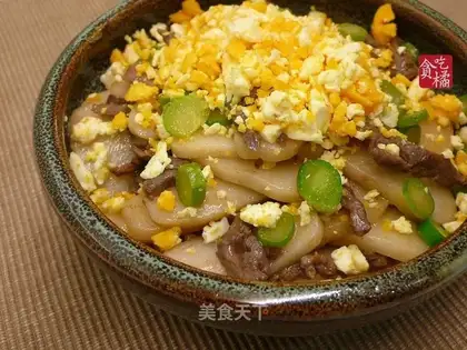 ♪ Salted egg beef paste ♪