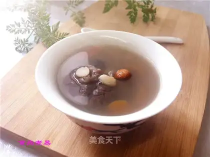 North and South olive pig and lung soup