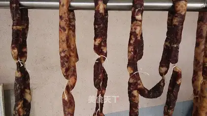 Homemade sausages