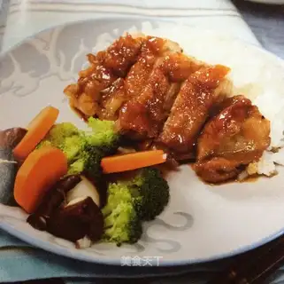 It tastes like chicken steak