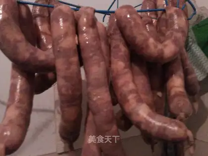 The bean fragrance sausage