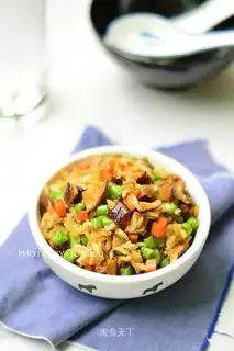 Fry mushrooms