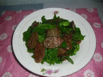Pepper fried sausage