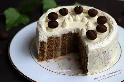 Coffee stake cake rolls