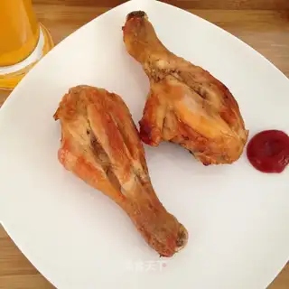 Roasted chicken legs