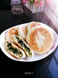 Spinach egg box