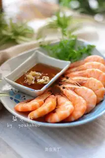 Salmon shrimp