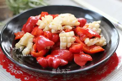 It's a fried fish flower
