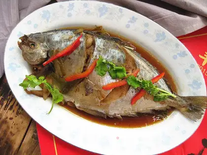 Home burning fish