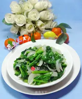 Onions, oil and vegetables