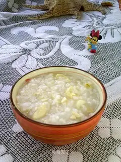 Lily almond congee