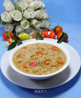 Orange oatmeal