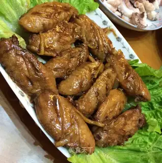 Coke chicken wings