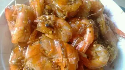 Garlic fried shrimp