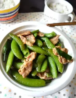 Sweet bean fried meat
