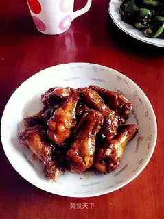 Eggplant chicken wings