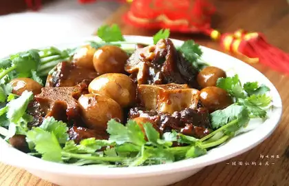 ♪ Rounding the red ox tail ♪