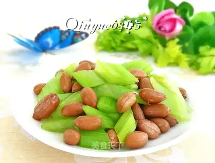 Celery peanuts