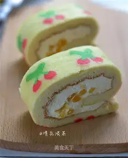 Nice and delicious cake rolls